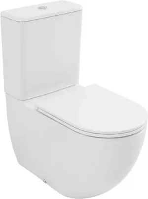 Унитаз-компакт безободковый Allen Brau Priority Tornado белый 4.31006.20+4.31007.20