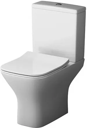 Унитаз-компакт безободковый Am.Pm Gem FlashClean белый C908601SC