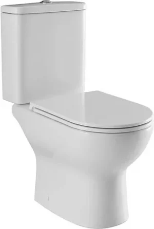 Унитаз-компакт безободковый Aquanet Ray-C Rimless белый Ray-C+Ray-C-1