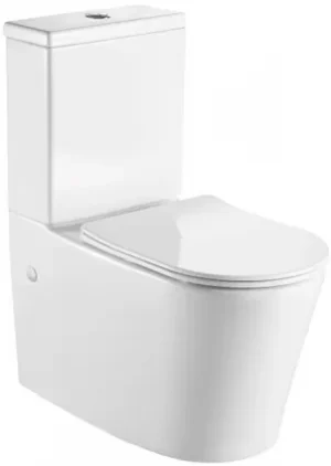 Унитаз-компакт безободковый Aquatek Оберон белый AQ1273S-00