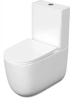 Унитаз-компакт безободковый Aquatek Optima Plus Tornado белый AQ4452-00