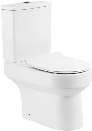 Унитаз-компакт безободковый BelBagno Norma белый BB339CPR+BB339T