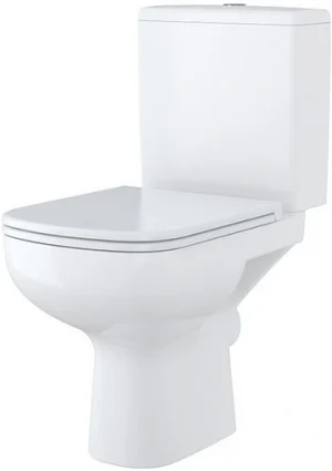 Унитаз-компакт безободковый Cersanit Colour Clean On белый S-KO-COL011-3/5-COn-DL-w
