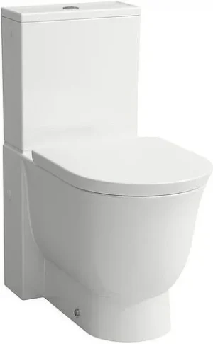 Унитаз-компакт безободковый Laufen New Classic Rimless белый 8.2485.8.000.000.1+