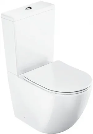 Унитаз-компакт безободковый Ravak Optima RimOff Combi белый X01870