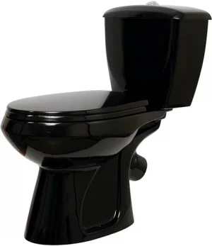 Унитаз-компакт Оскольская керамика Элисса-Антивсплеск стандарт черный 43374110202