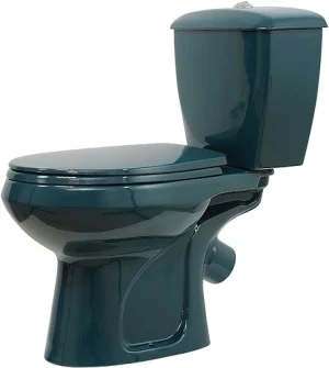 Унитаз-компакт Оскольская керамика Элисса-Антивсплеск стандарт зеленый 43325110202