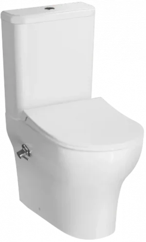 Унитаз-компакт с функцией биде и встроенным смесителем VitrA Zentrum белый 9012B003-7226