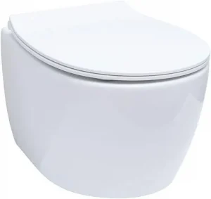 Унитаз подвесной безободковый Allen Brau Fantasy белый глянец 4.11004.20