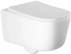 Унитаз подвесной безободковый Aquatek Лугано белый AQ2002-00