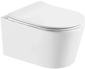 Унитаз подвесной безободковый Aquatek Оберон белый AQ1365T-00