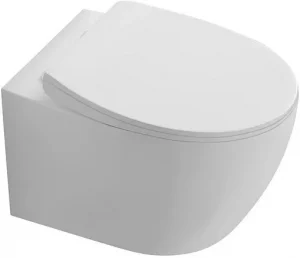 Унитаз подвесной безободковый Aquatek Сириус Tornado белый AQ1582T-00