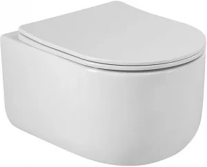 Унитаз подвесной безободковый BelBagno Soft Tornado белый BB084CH-TOR/SC