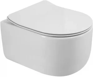 Унитаз подвесной безободковый BelBagno Soft Tornado белый BB084CH-TOR