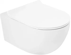 Унитаз подвесной безободковый Cezares Molveno белый CZR-2468-TH-R