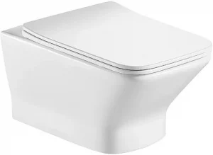 Унитаз подвесной безободковый Hansmann keramik Kvadro белый УНИ0003