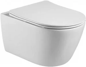 Унитаз подвесной безободковый Hansmann keramik Round Tornado белый УНИ0010