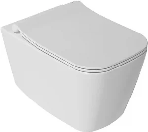 Унитаз подвесной безободковый ISVEA Vea Cubo белый матовый 10VA02001-2L