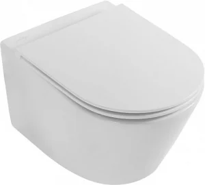 Унитаз подвесной безободковый Jacob Delafon Rodin+ Rimless белый EDY102-00