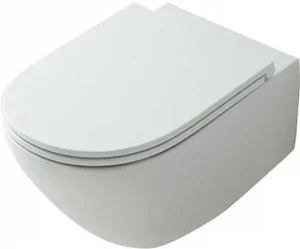 Унитаз подвесной безободковый Kerasan Aquatech белый 371401