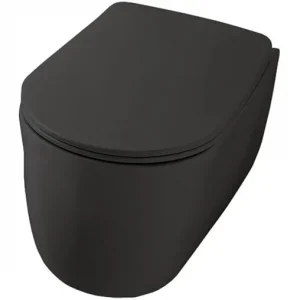 Унитаз подвесной безободковый Kerasan Nolita Tornado черный матовый 531531
