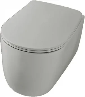 Унитаз подвесной безободковый Kerasan Nolita Tornado Grigio matt 531559