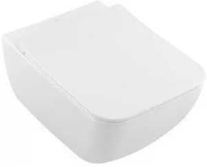 Унитаз подвесной безободковый Villeroy&Boch Venticello CeramicPlus альпийский белый 4611RLR1
