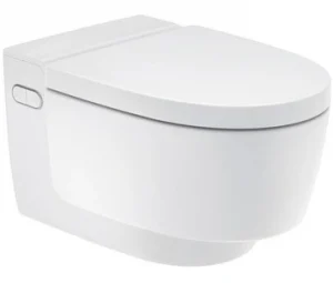 Умный унитаз-биде подвесной безободковый Geberit AquaClean mera comfort белый 146.214.11.1