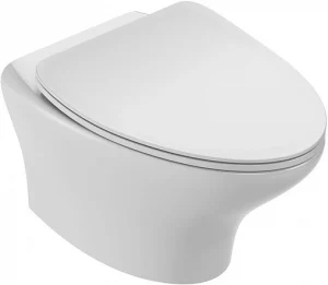 Унитаз подвесной безободковый Jacob Delafon Nouvelle Vague Rimless белый EDJ102-00