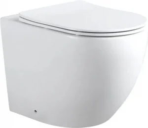 Унитаз приставной безободковый Aquanet Cetus 2.0 F Rimless белый Cetus 2.0 F