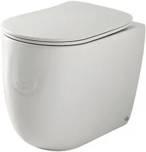 Унитаз приставной безободковый Kerasan Nolita Tornado белый матовый 531930