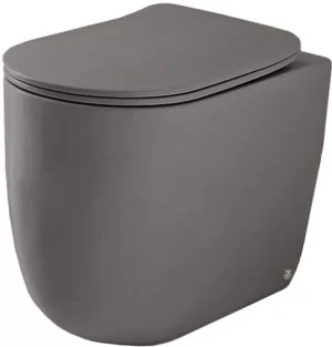 Унитаз приставной безободковый Kerasan Nolita Tornado Ferro matt 531989