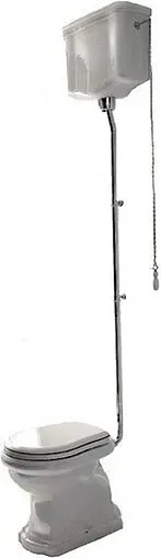 Унитаз с высоким бачком Kerasan Retro белый 101001+108001+