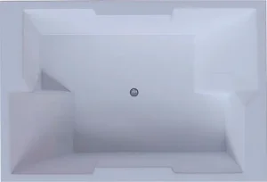 Ванна акриловая Aquatek Дорадо 190х130 с фронтальной панелью с каркасом (вклеенный) DOR190-0000002