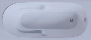 Ванна акриловая Aquatek Лея 170x75 R с фронтальной панелью, с каркасом (разборный) LEY170-0000057