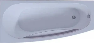 Ванна акриловая Aquatek Пандора 160х75 L с фронтальной панелью, с каркасом (разборный) PAN160-0000038