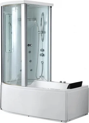 Ванна акриловая с гидромассажем Gemy 170x85 L G8040 B L