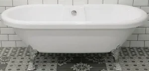 Ванна акриловая отдельностоящая Radomir Леонесса 175х80 на ножках "лилия" хром 1-01-2-0-9-138