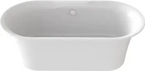 Ванна отдельностоящая из искусственного камня Bas Венеция 170х80 белый ВА00003