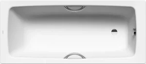 Ванна стальная Kaldewei Cayono Star 180x80 mod. 757 standard с отв. для ручек белый 275700010001