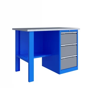 Стол-верстак слесарный однотумбовый, ВхШхГ 855x1196x696, TNC 121.13.1
