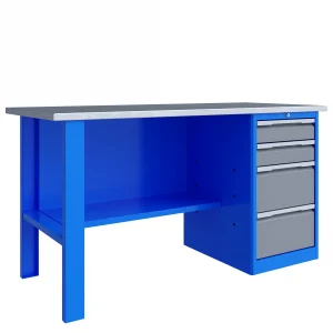 Стол-верстак слесарный однотумбовый TNC 161.14.3