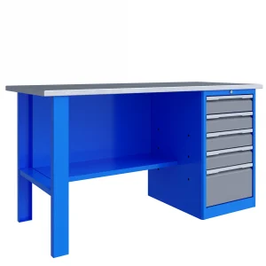 Стол-верстак слесарный однотумбовый TNC 161.15.3