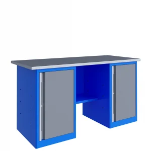 Стол-верстак слесарный двухтумбовый TNC 161.77.1