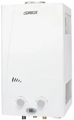 Водонагреватель проточный газовый Superlux 10L CF NG New 3632386