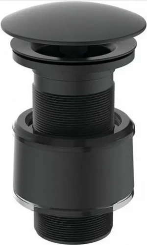 Выпуск без перекрытия для раковины без перелива Ideal Standard чёрный шелк J3291XG