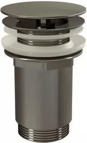 Выпуск без перекрытия для раковины без перелива Ravak графит матовый X01839