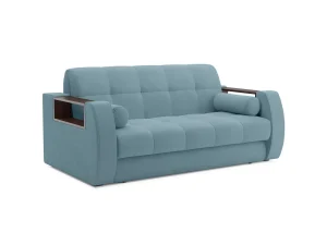 Диван Аккордеон Барон №3 Голубой Luna 089