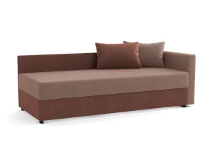 Диван-кровать Мальта М жаккард тесла корица/шоколад