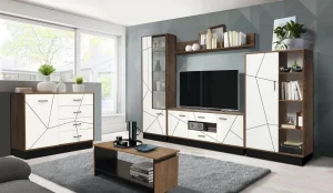 Модульная гостиная Гамма 1 Таксония/Белый